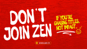 Read more about the article “If You Want Easy Wins, Don’t Join Us”: Zen Technologies’, Bold Talent Centric Linkedin Campaign